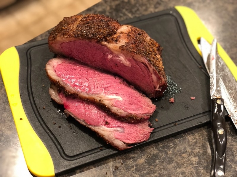 mave pilot offentliggøre Traeger Smoked New York Strip Loin Roast Recipe » PelletSmoker.net