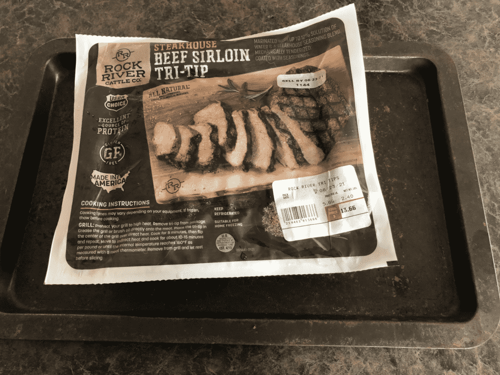smoked tri tip