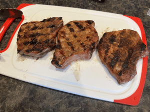 traeger smoked pork chops