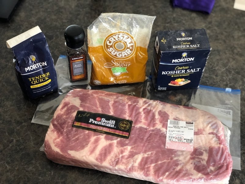 Traeger Smoked Bacon (Pork Belly) Recipe