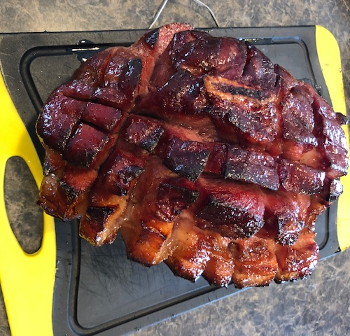 Traeger Double Smoked Ham Recipe PelletSmoker
