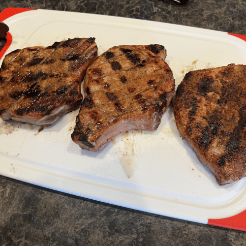 traeger smoked pork chops